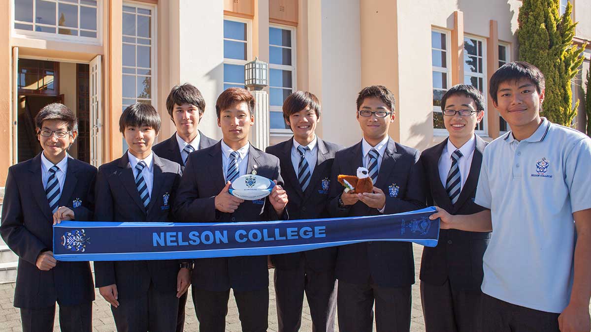 ニュージーランド留学おススメ学校|NELSON COLLEGE 日本の留学生