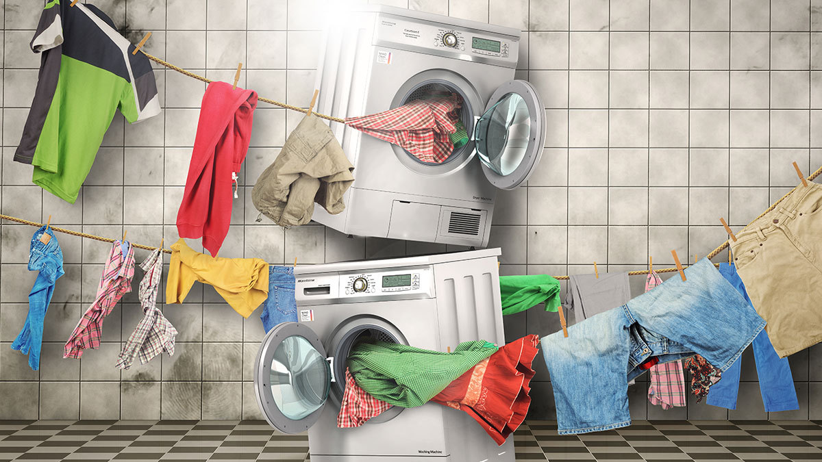 毎日eトレ 1023 洗濯機から洗濯物を取り出すのを忘れないで