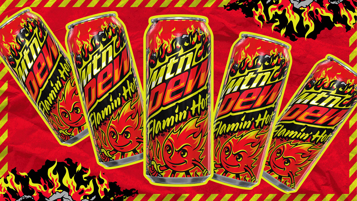 LAトレンドのリアルを体感『mountain dew flamin hot』